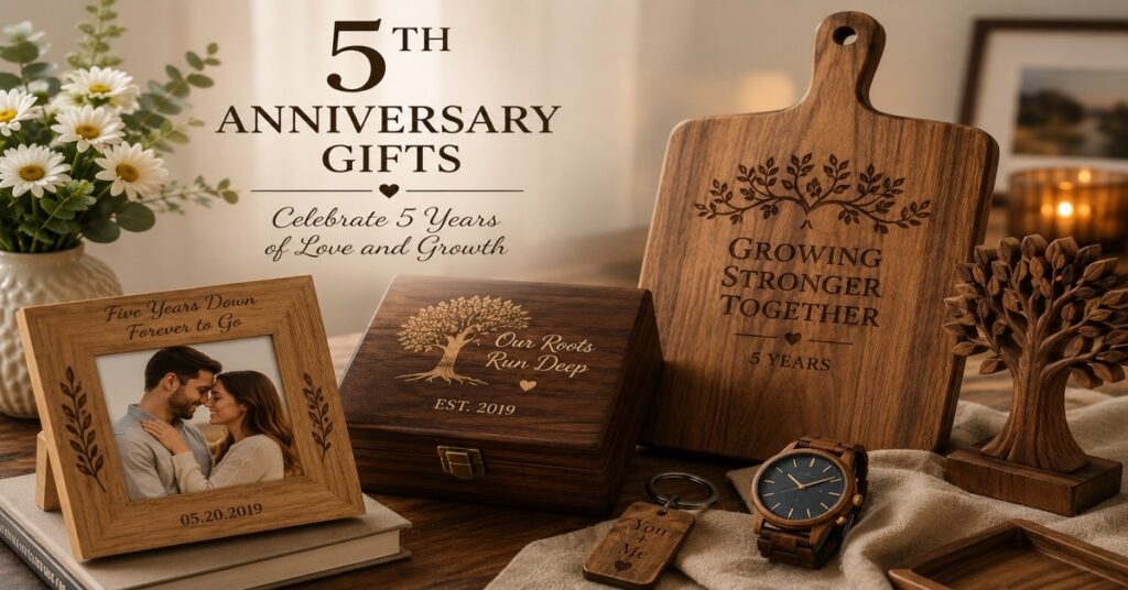 5th anniversary gifts-wood anniversary