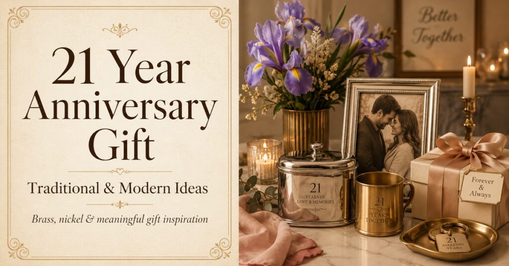 21 Year Anniversary Gift - Traditional and Modern Gift Ideas