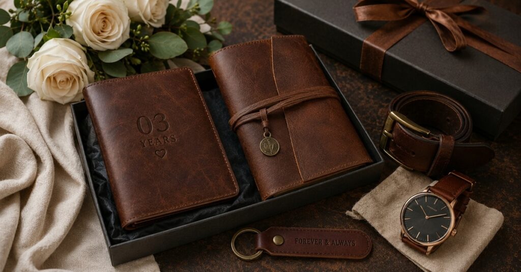 3 Year Anniversary Gift Traditional and Modern