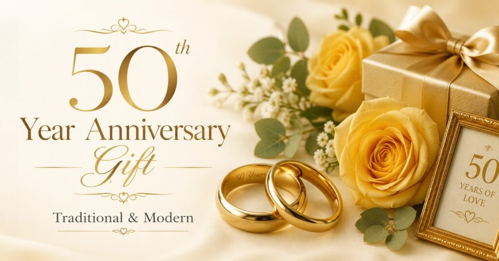 50th_anniversary_gift_traditional_and_modern