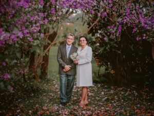 60th Wedding Anniversary Couple