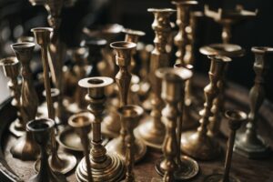 Brass Candleholders