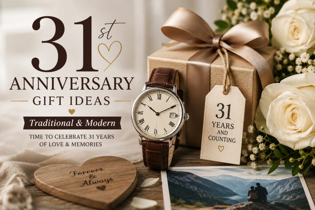 31st-anniversary-gift-traditional-modern
