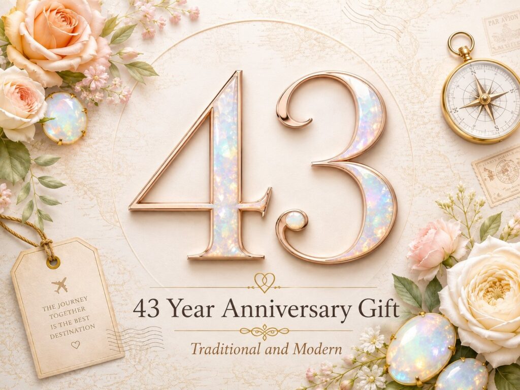 43-year-anniversary-gift-traditional-modern