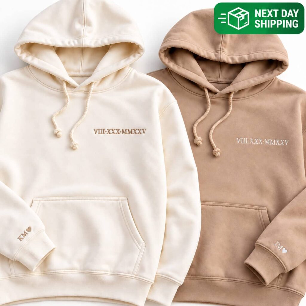 Personalized Anniversary Hoodie & Sweatshirt
